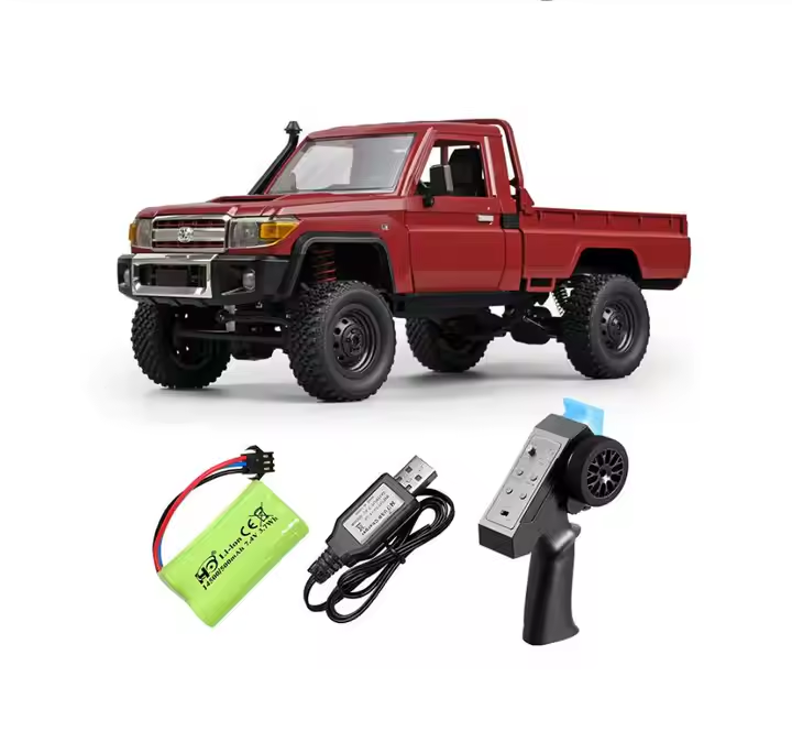 MN82  Camioneta Toyota Land Cruiser 4x4 Auto a Control Remoto Escala 1:12