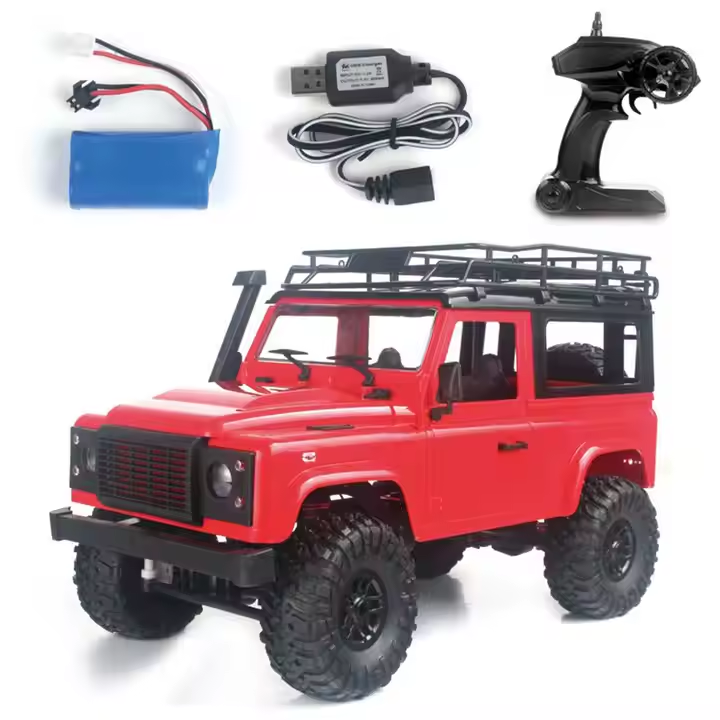 MN90 Defender Auto A Control Remoto 4x4 Escala 1:12
