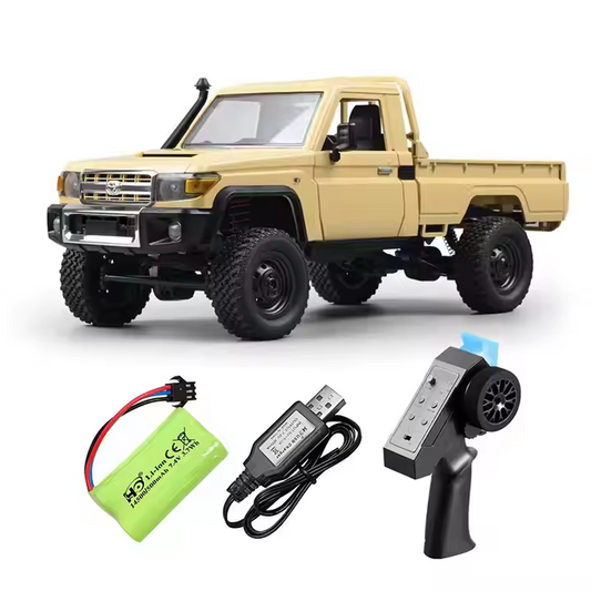MN82  Camioneta Toyota Land Cruiser 4x4 Auto a Control Remoto Escala 1:12