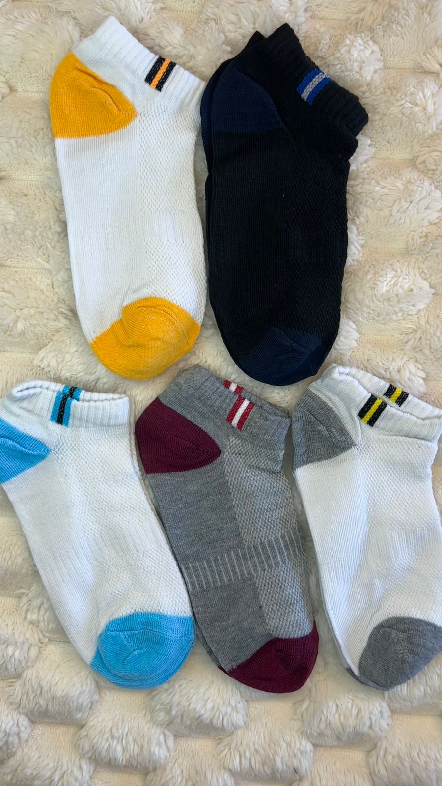 Pack de 50 Pares Calceta Algodón