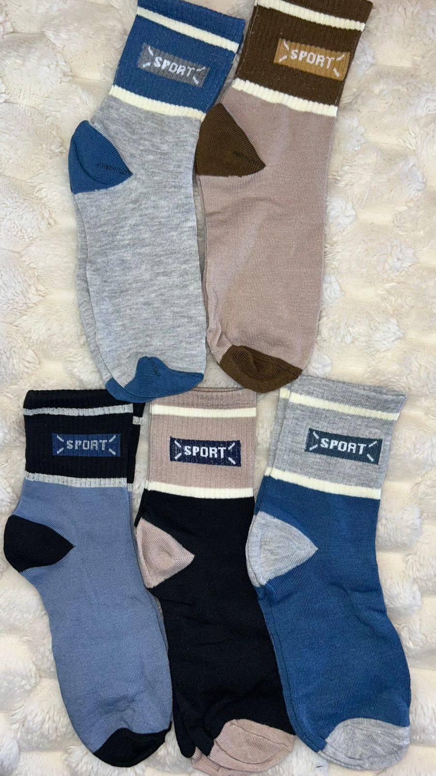 Pack de 50 Pares Calceta Algodón