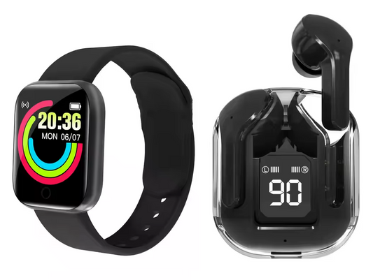 Pack de reloj y audífonos